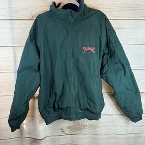 Sierra Sport Green Fleece Full Zip Jacket "Saranac" Size XL